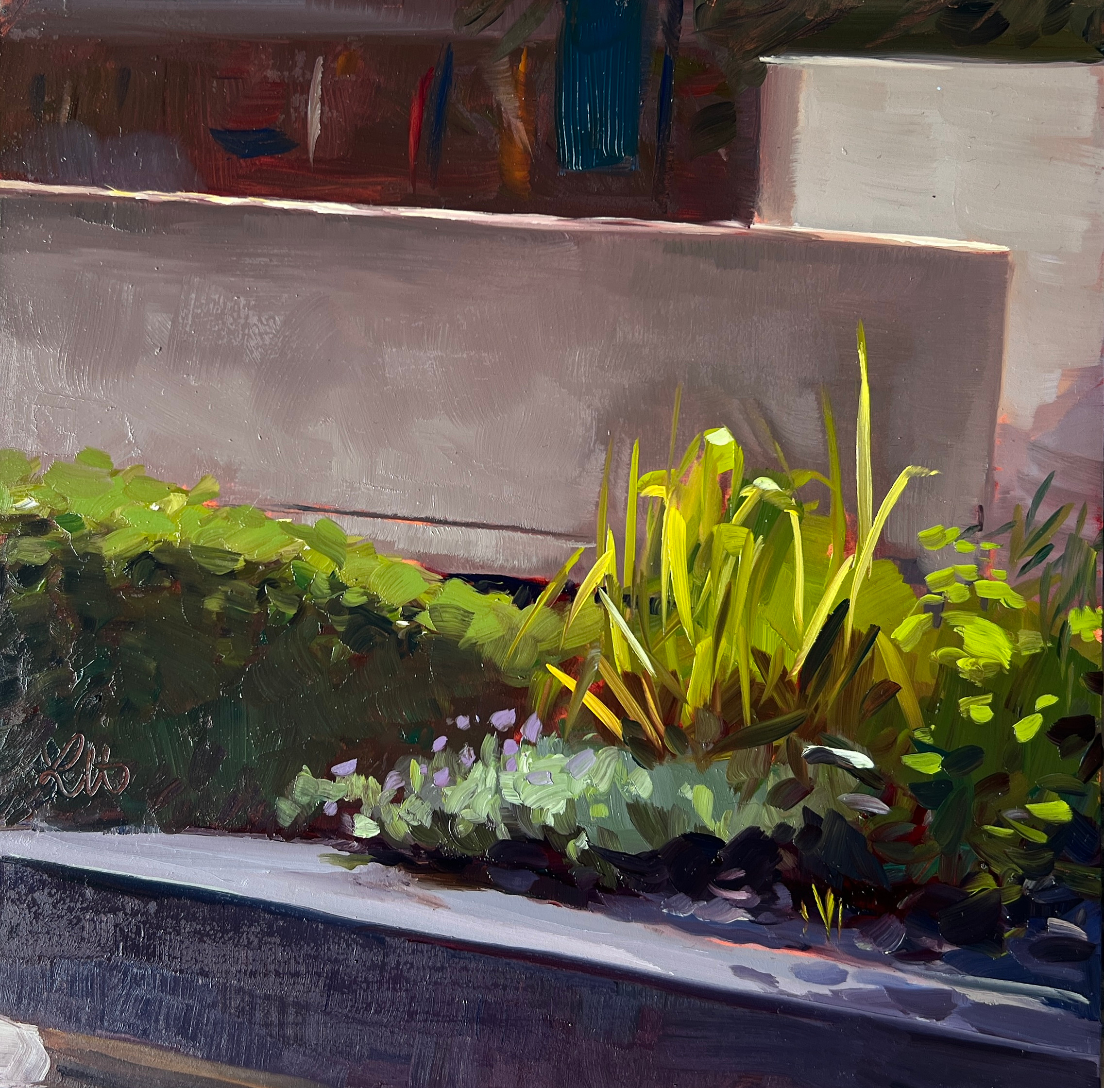 Lunchtime Meditation, 2023
8 x 8 in. Oil on Panel
Painted En Plein Air
Miami Dade College Kendall Campus, Miami, FL
$300